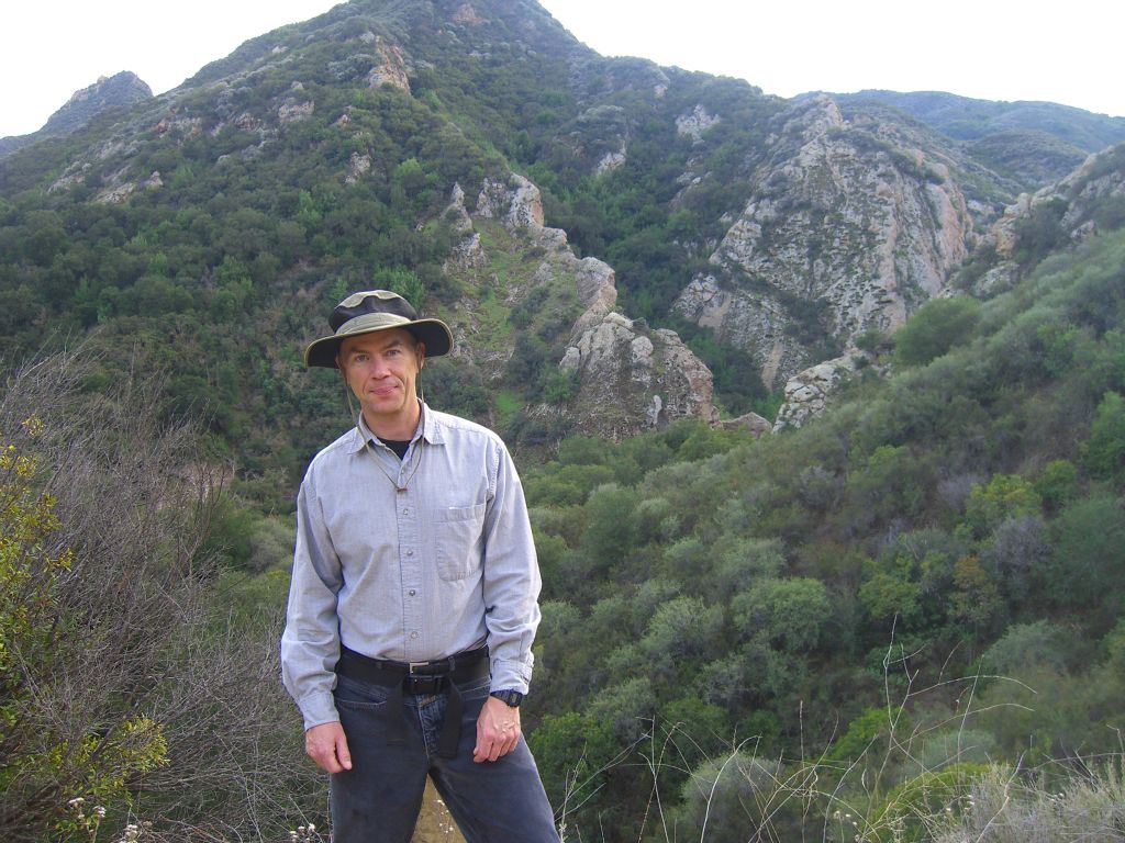 Jay at Malibu Creek State Park